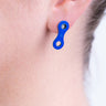 Aretes de eslabones de cadena de bicicleta Lone Rider