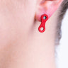 Aretes de eslabones de cadena de bicicleta Lone Rider