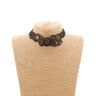 Stellar Geometric Rubber Choker Necklace by Paguro Upcycle