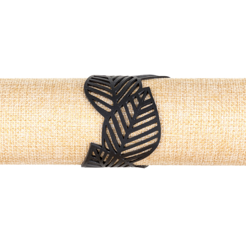 Sweet Cherry Leaf Rubber Bracelet by Paguro Upcycle