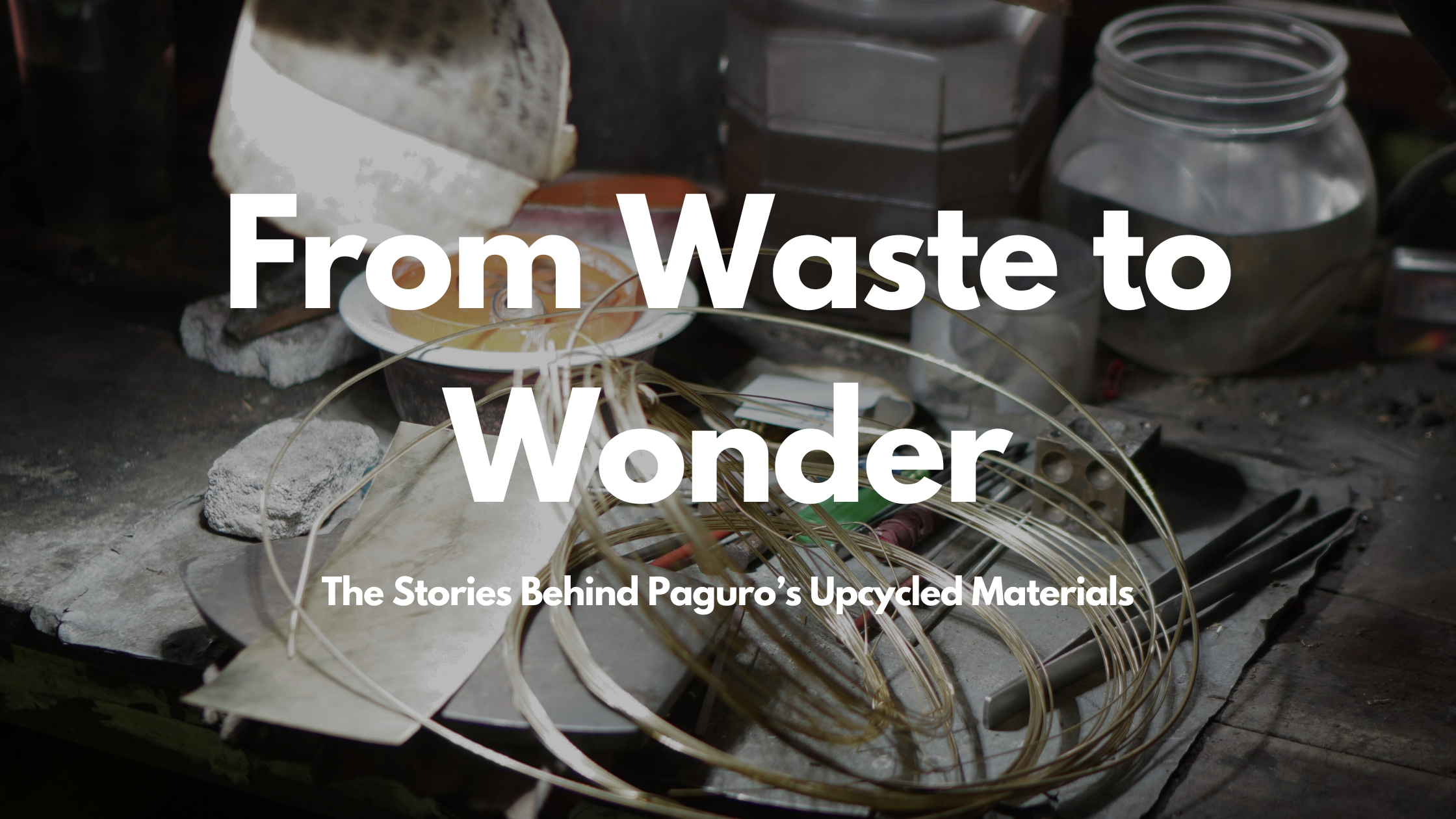 From Tyres to Timeless: The Stories Behind Paguro’s Upcycled Accessories