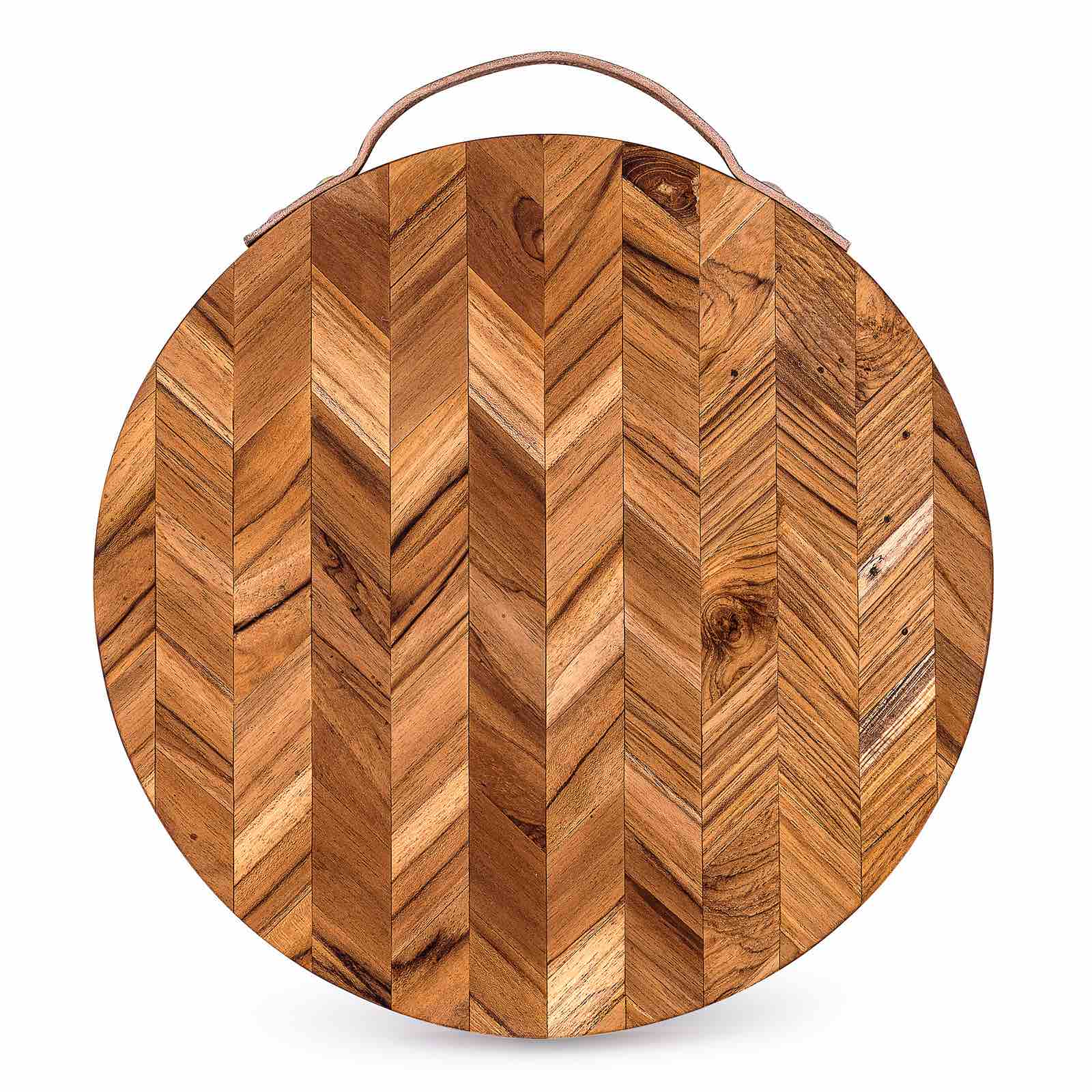 Herringbone Pattern Wooden Chopping Board