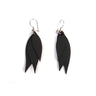 Flake Recycled Rubber Earrings by Paguro Upcycle